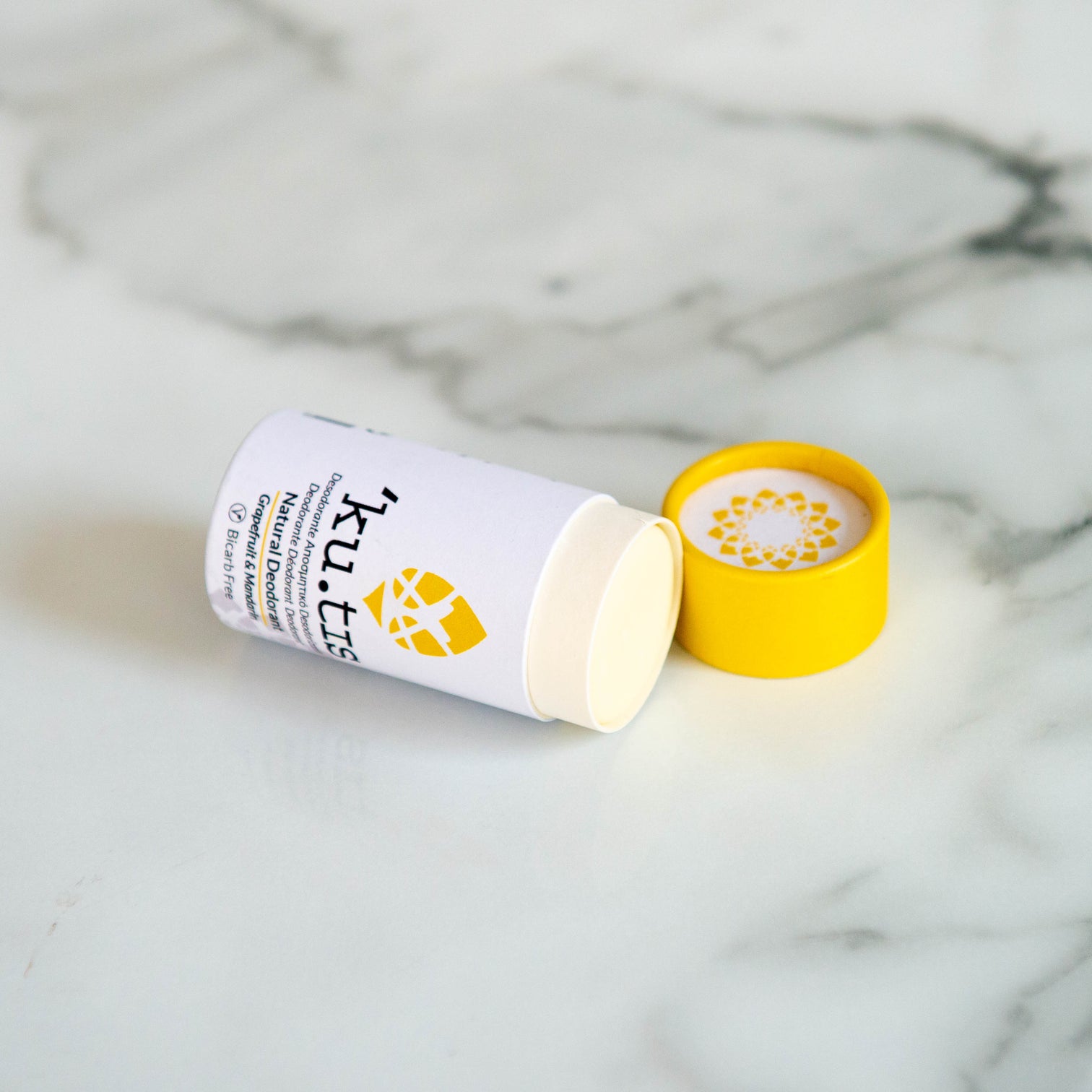 Kutis Skincare - Natural Deodorant Stick Bicarb Free: Grapefruit & Mandarin - Life Before Plastic